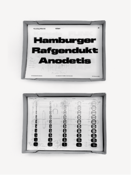  Process Material of Modena Typeface